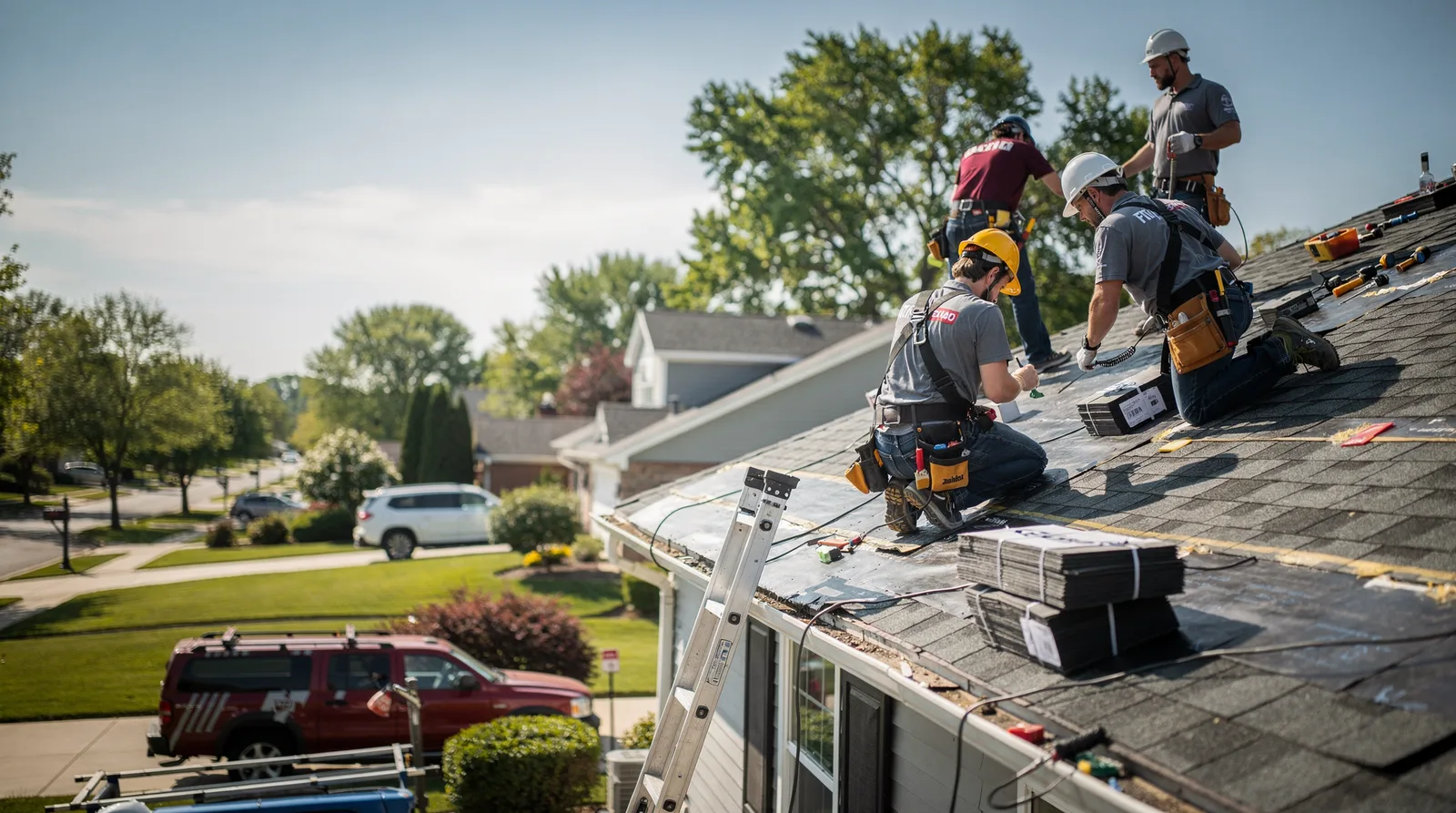 Roof Repair in Mapleton, ME around you